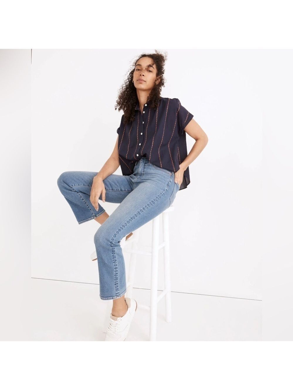 Madewell Cali Demi-Boot Jeans in Dorrance Wash: TENCEL™ Denim Edition